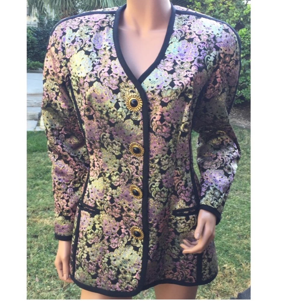 Vintage Lillie Rubin Brocade Jacket